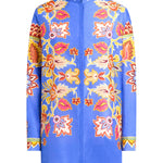 Camicia lunga in cotone e seta WRIA0061AKA18 X0880 ETRO 