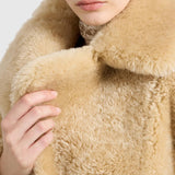Shearling oversize D470I712LQO B4751 ERMANNO SCERVINO 