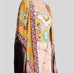 Caftano con frange WRPA0017AKA14 X0840 ETRO 