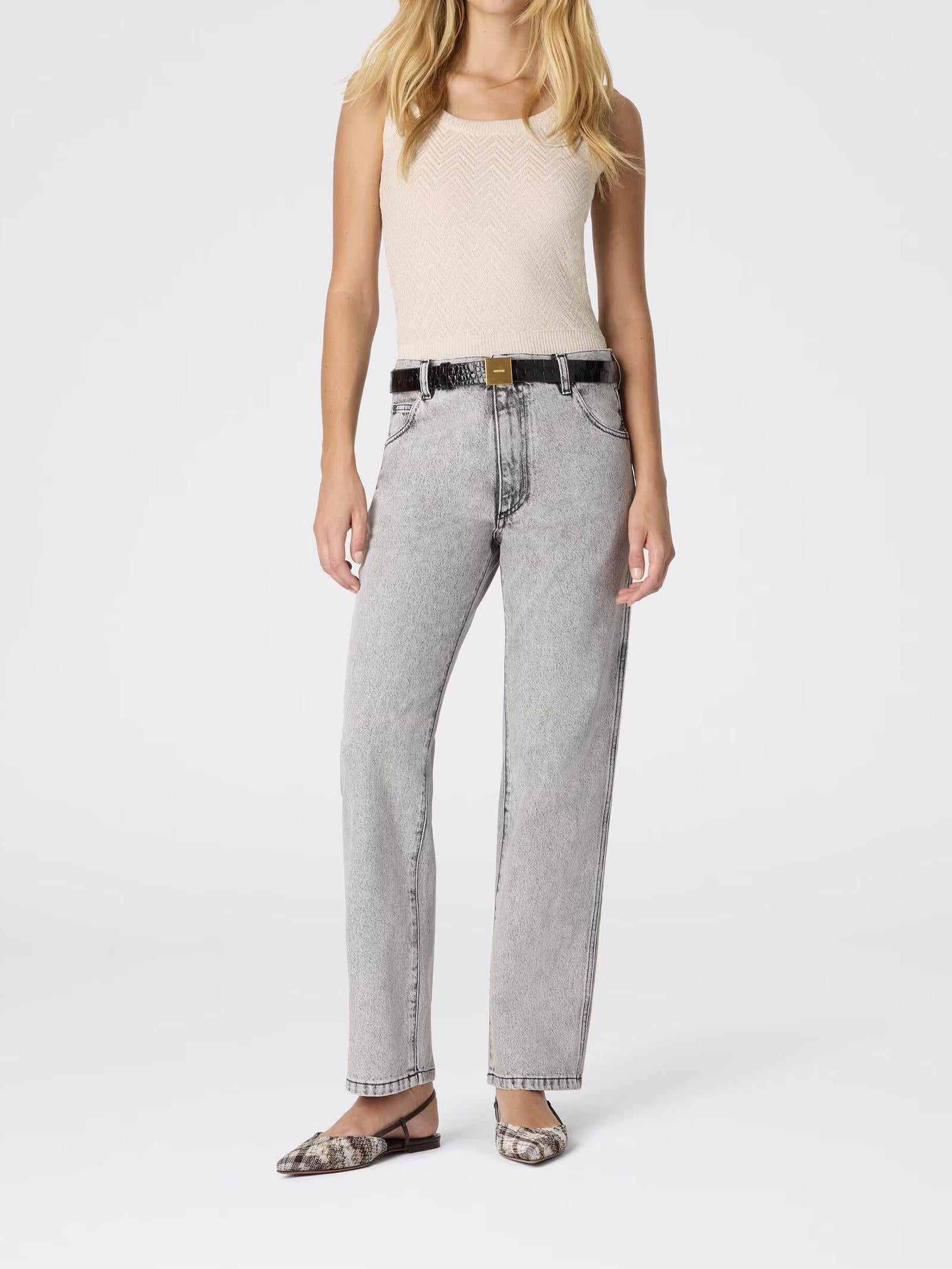 Pantalone denim DS25WI0NBW00XX S01IH MISSONI 