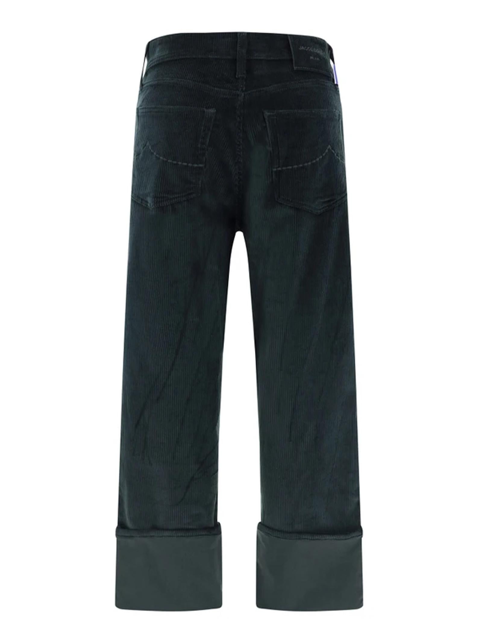 Pantaloni larghi in velluto a costine VQ01920S4214 T89 JACOB COHEN 