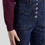 Jeans Flare denim Jacquard WRNB000499TJEF9 S9090 ETRO 