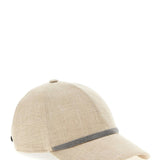 Cappello baseball in lino MCAP91003 C010 BRUNELLO CUCINELLI 