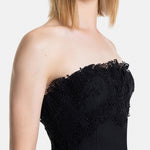 Abito senza maniche in pizzo D472Q318WHB 95708 ERMANNO SCERVINO 