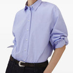 Camicia in tela di cotone MA795NL916 C013 BRUNELLO CUCINELLI 
