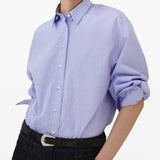 Camicia in tela di cotone MA795NL916 C013 BRUNELLO CUCINELLI 
