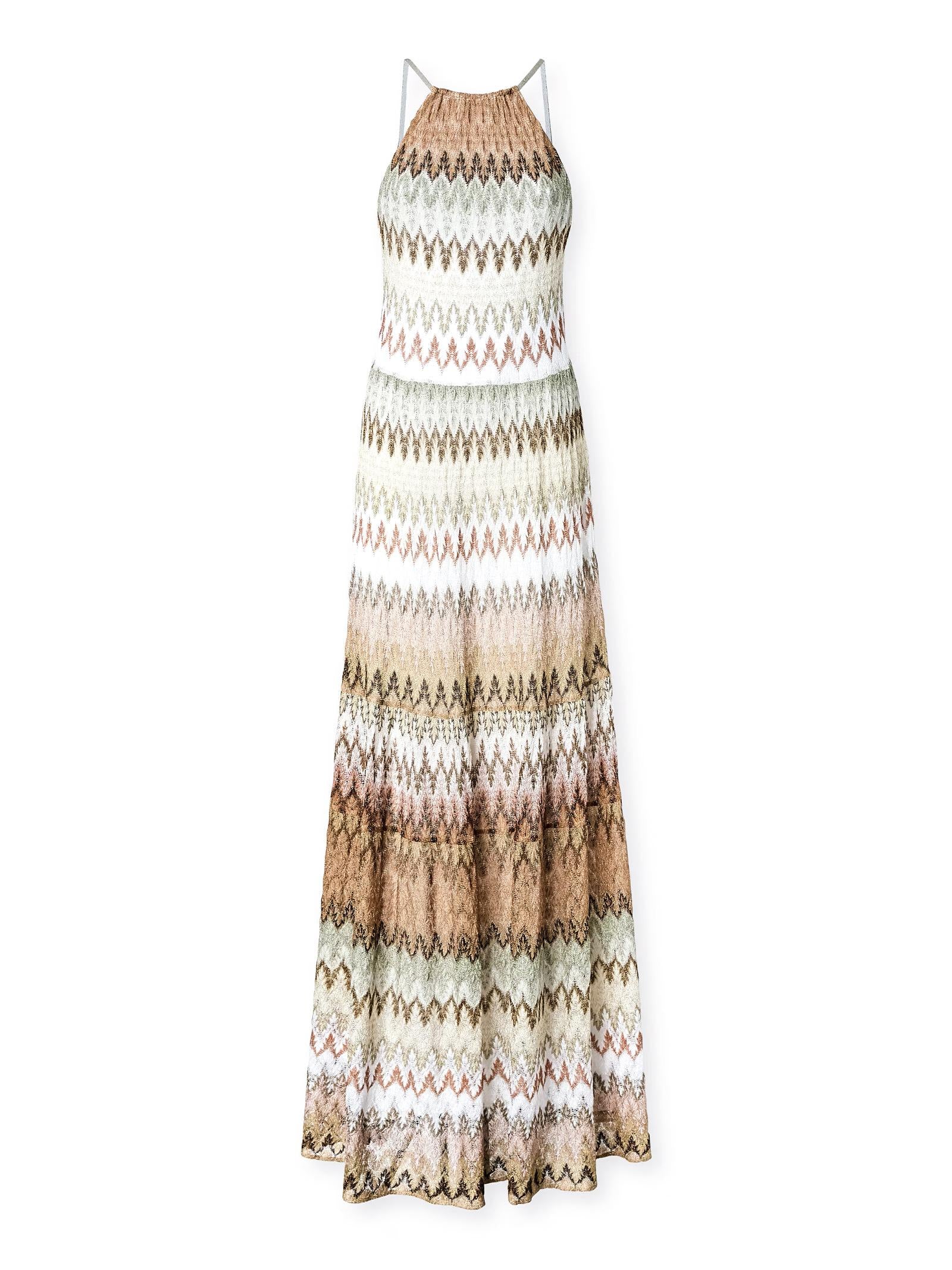 Abito lungo in pizzo DS26SG3IBR015I SMSPJ MISSONI 