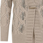 Cardigan lana vergine D475N300CTJZW 41307 ERMANNO SCERVINO 