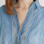 Camicia con ricamo D462K347EMY S4217 ERMANNO SCERVINO 
