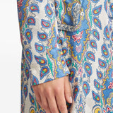Cappotto lungo Paisley