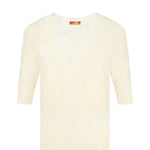 Top in lana e cashmere D474L503APNJG 10606 ERMANNO SCERVINO 