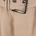 Pantaloni in organza di cotone con cintura MH911P8862 C8690 BRUNELLO CUCINELLI 