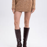 Minigonna in cashmere D472O346ITW D4705 ERMANNO SCERVINO 