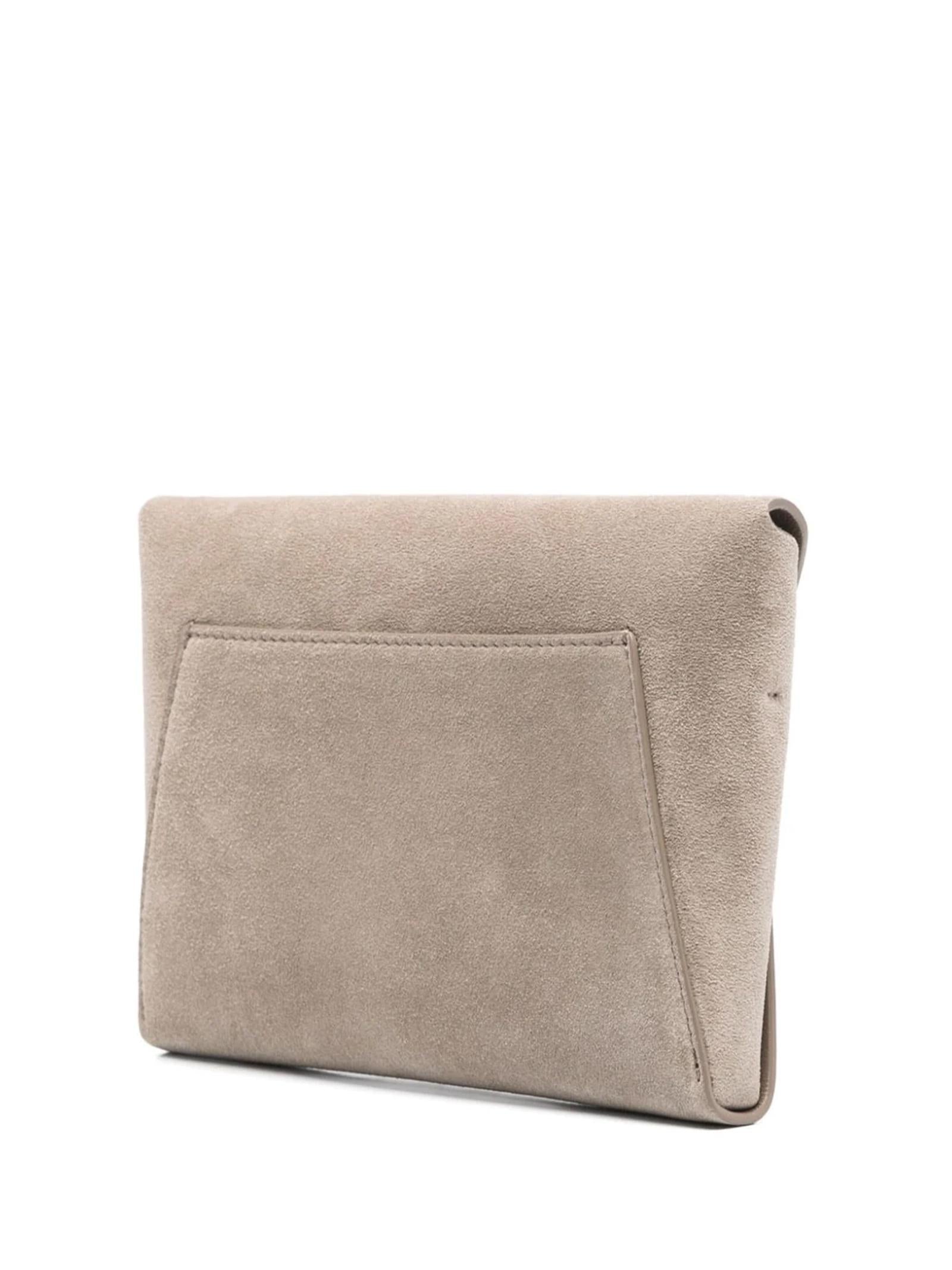 Pochette in camoscio MWDLD2722 C5859 BRUNELLO CUCINELLI 