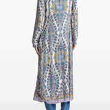 Cappotto lungo Paisley