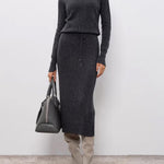 Gonna lunga a tubino D474O500NJG 84005 ERMANNO SCERVINO 