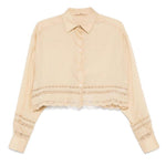Camicia corta in cotone D462K380UGP 60920 ERMANNO SCERVINO 