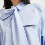 Camicia in popeline di cotone MH772MY526 C172 BRUNELLO CUCINELLI 