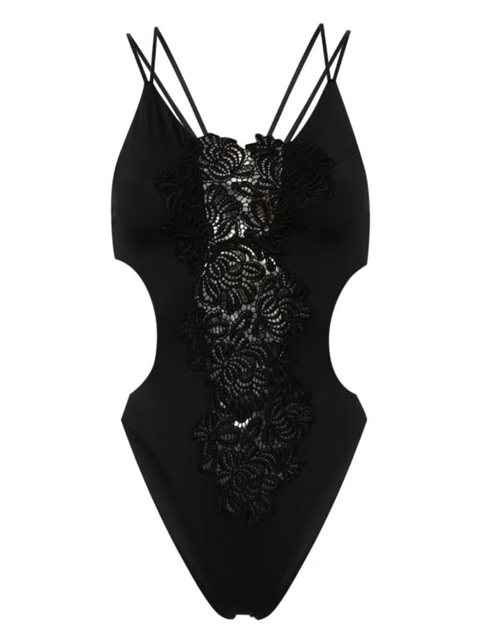 Costume da bagno intero D444Y304BKZ 95708 ERMANNO SCERVINO 
