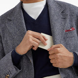 Portacarte in vitello MWMCBU434 C7208 BRUNELLO CUCINELLI 