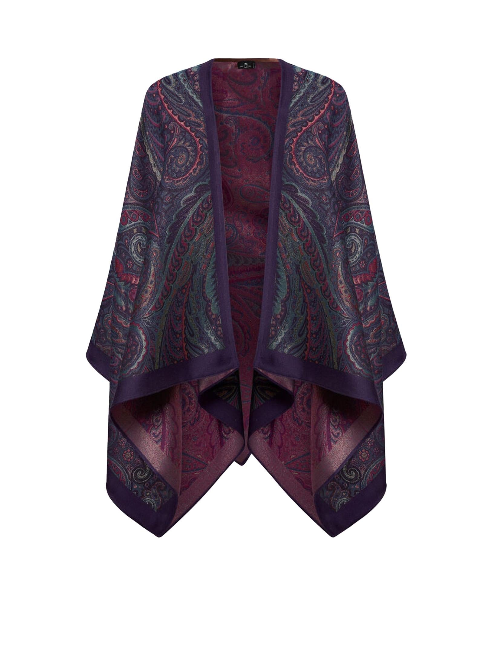 Mantella in misto lana WRBD0004AQ240 X0887 ETRO 