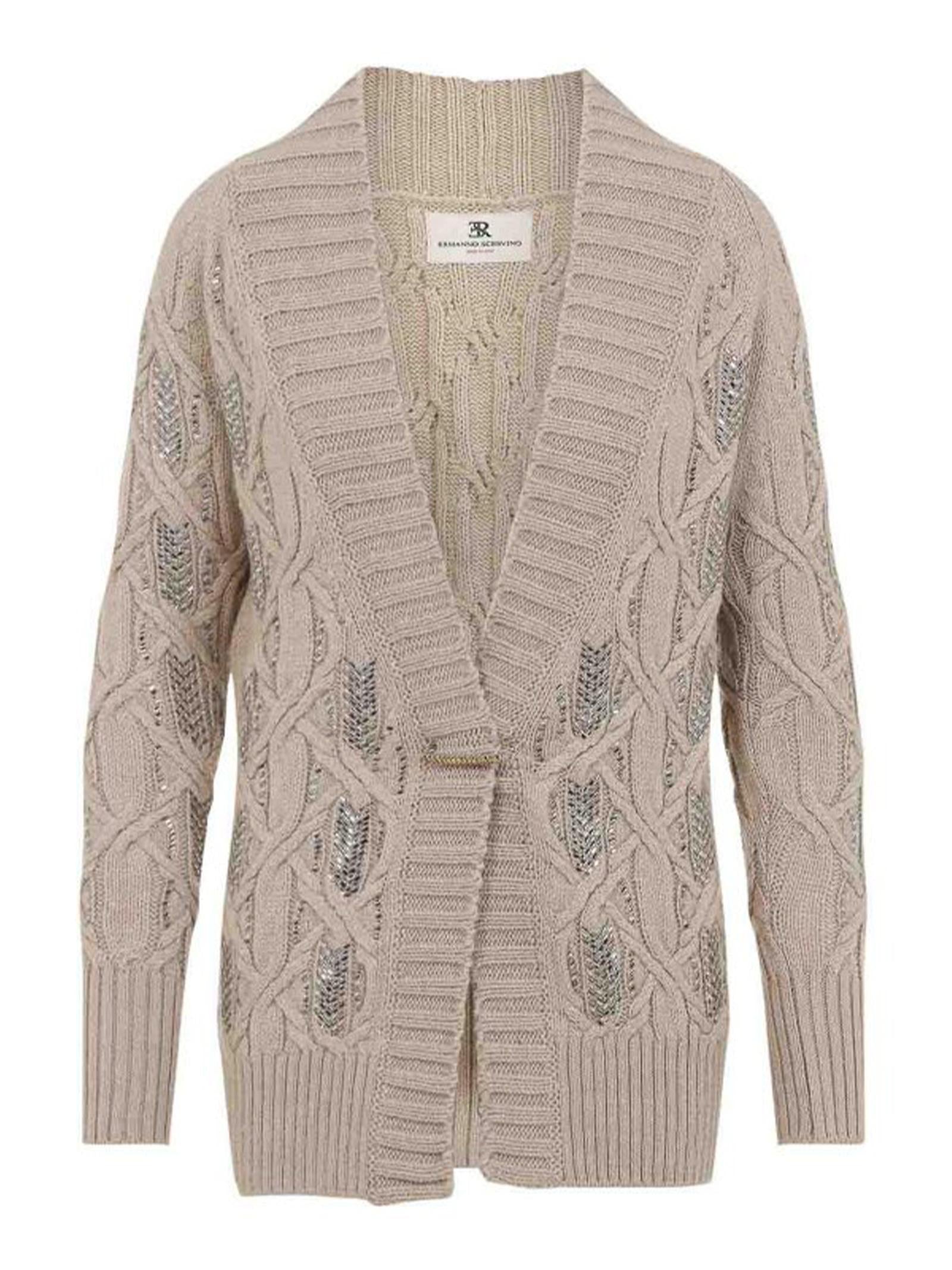 Cardigan lana vergine D475N300CTJZW 41307 ERMANNO SCERVINO 