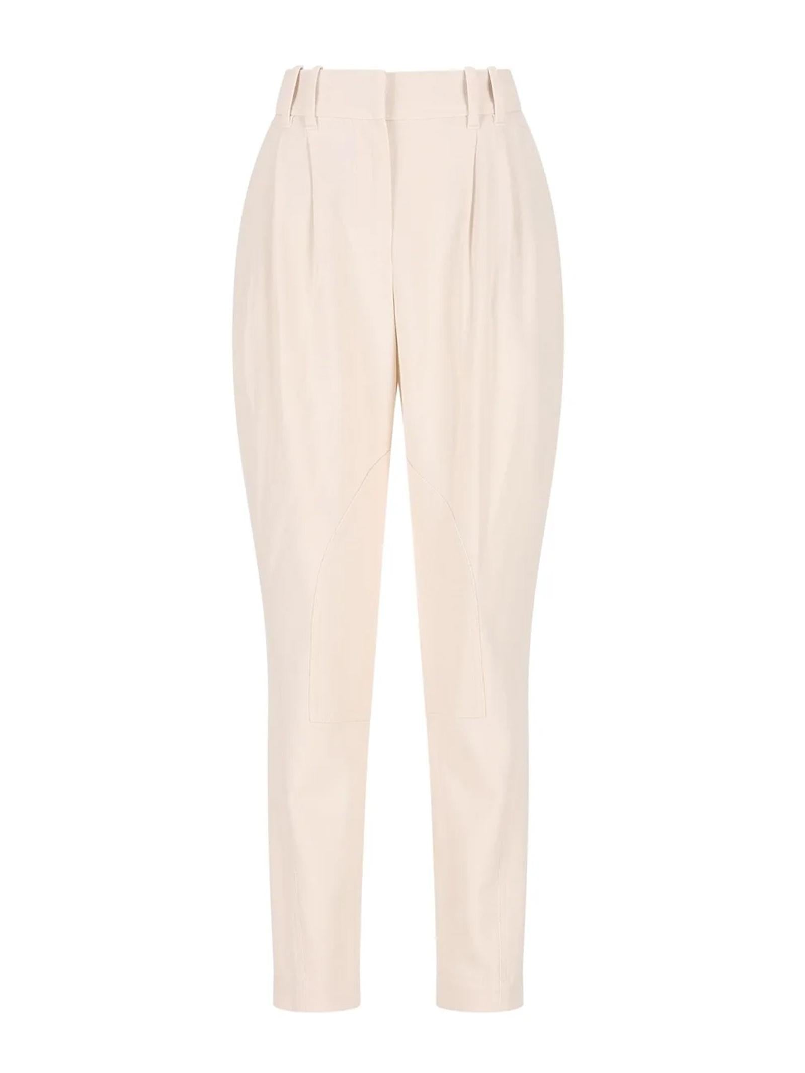 Pantalone Equestrian in twill MG512P9029 C145 BRUNELLO CUCINELLI 