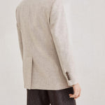 Giacca in flanella twill MB1627054 C012 BRUNELLO CUCINELLI 