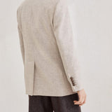 Giacca in flanella twill MB1627054 C012 BRUNELLO CUCINELLI 