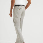 Pantalone in gabardina di cotone M289LI1770 C6018 BRUNELLO CUCINELLI 