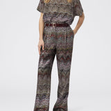 Pantalone a gamba larga DS25WI0KBC005G S01HU MISSONI 