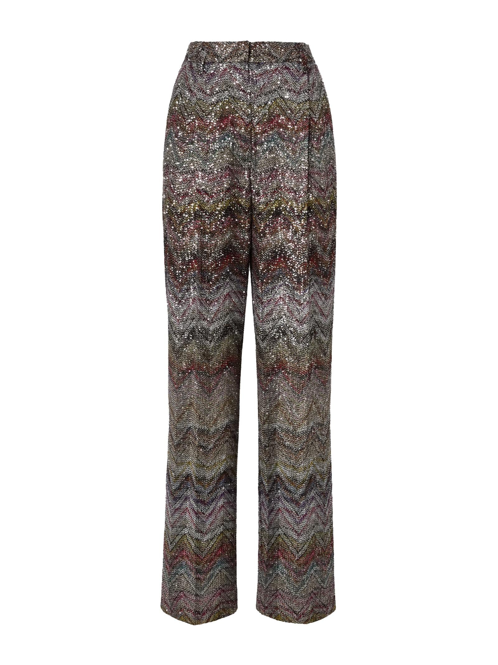 Pantalone a gamba larga DS25WI0KBC005G S01HU MISSONI 