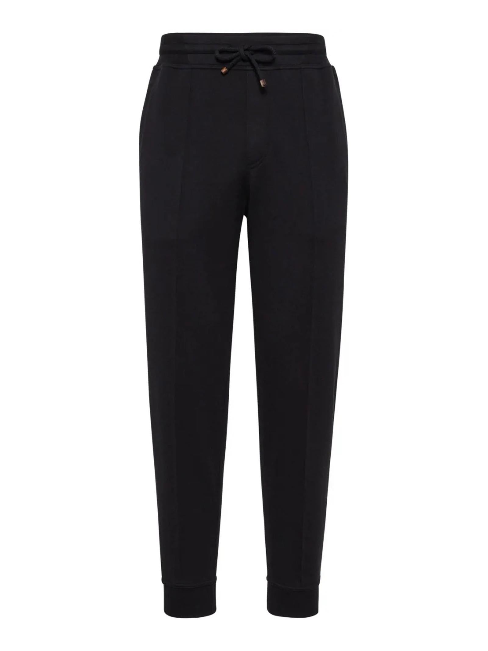 Pantalone lungo sportivo con coulisse MM8313271G CSQ44 BRUNELLO CUCINELLI 