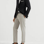 Pantalone in gabardina di cotone M289LI1770 C6018 BRUNELLO CUCINELLI 