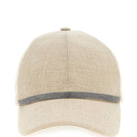 Cappello baseball in lino MCAP91003 C010 BRUNELLO CUCINELLI 