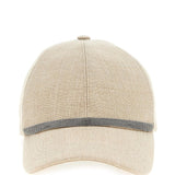 Cappello baseball in lino MCAP91003 C010 BRUNELLO CUCINELLI 
