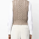 Gilet in cashmere MPA361116 CSD65 BRUNELLO CUCINELLI 