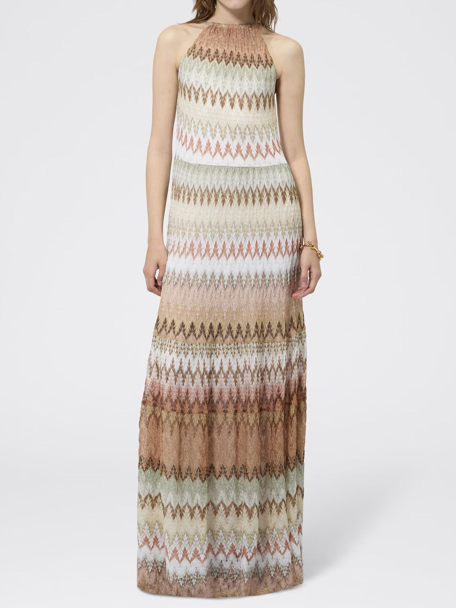 Abito lungo in pizzo DS26SG3IBR015I SMSPJ MISSONI 