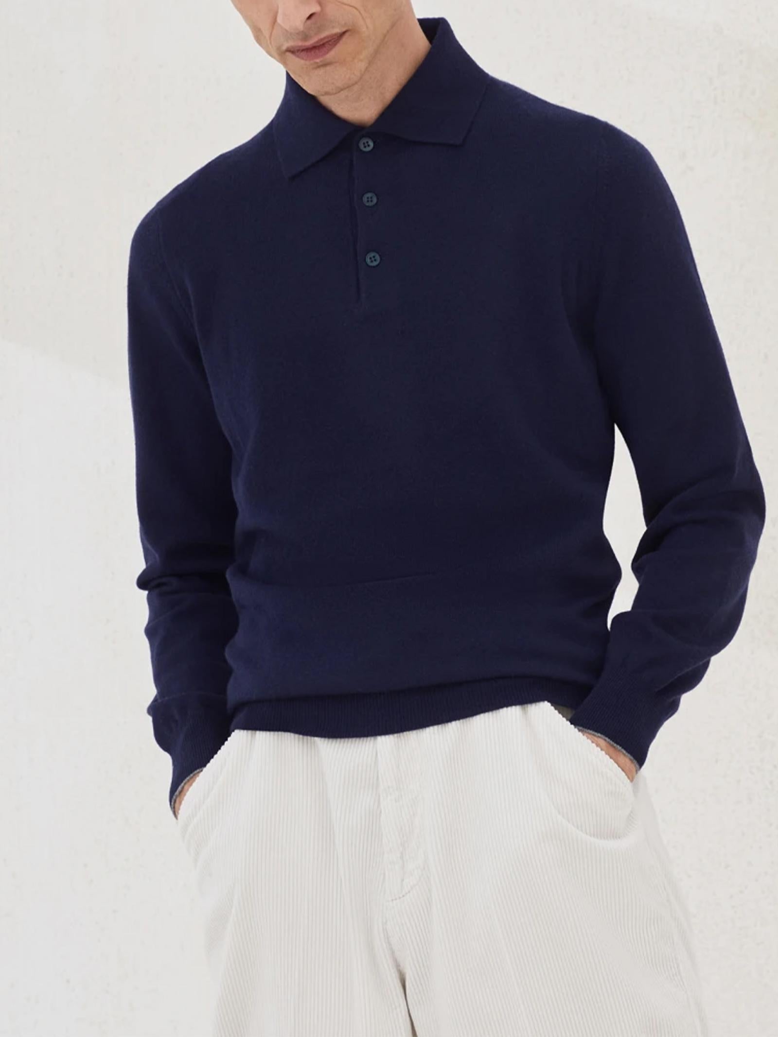 Polo in cashmere M2200295 CW425 BRUNELLO CUCINELLI 