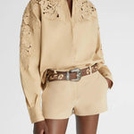 Camicia oversize D462K378BYQ 60920 ERMANNO SCERVINO 