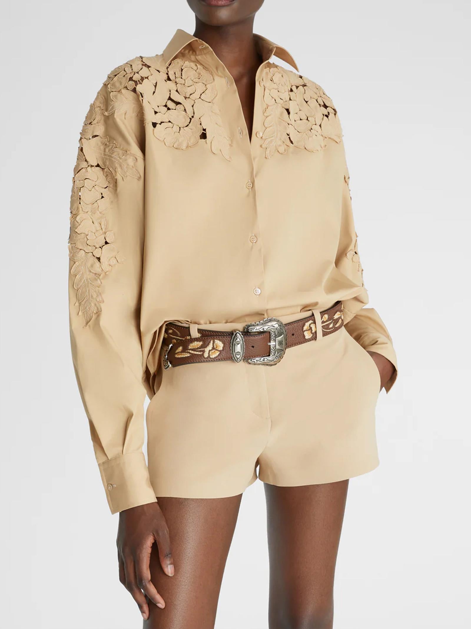 Camicia oversize D462K378BYQ 60920 ERMANNO SCERVINO 