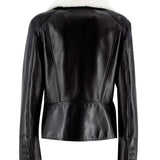 Giacca in pelle D470I314SHGKH 95708 ERMANNO SCERVINO 