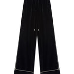 Pantalone palazzo in velluto D472P701QVJ 95708 ERMANNO SCERVINO 