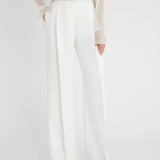 Pantaloni palazzo con cintura D466P304TEILM 14800 ERMANNO SCERVINO 