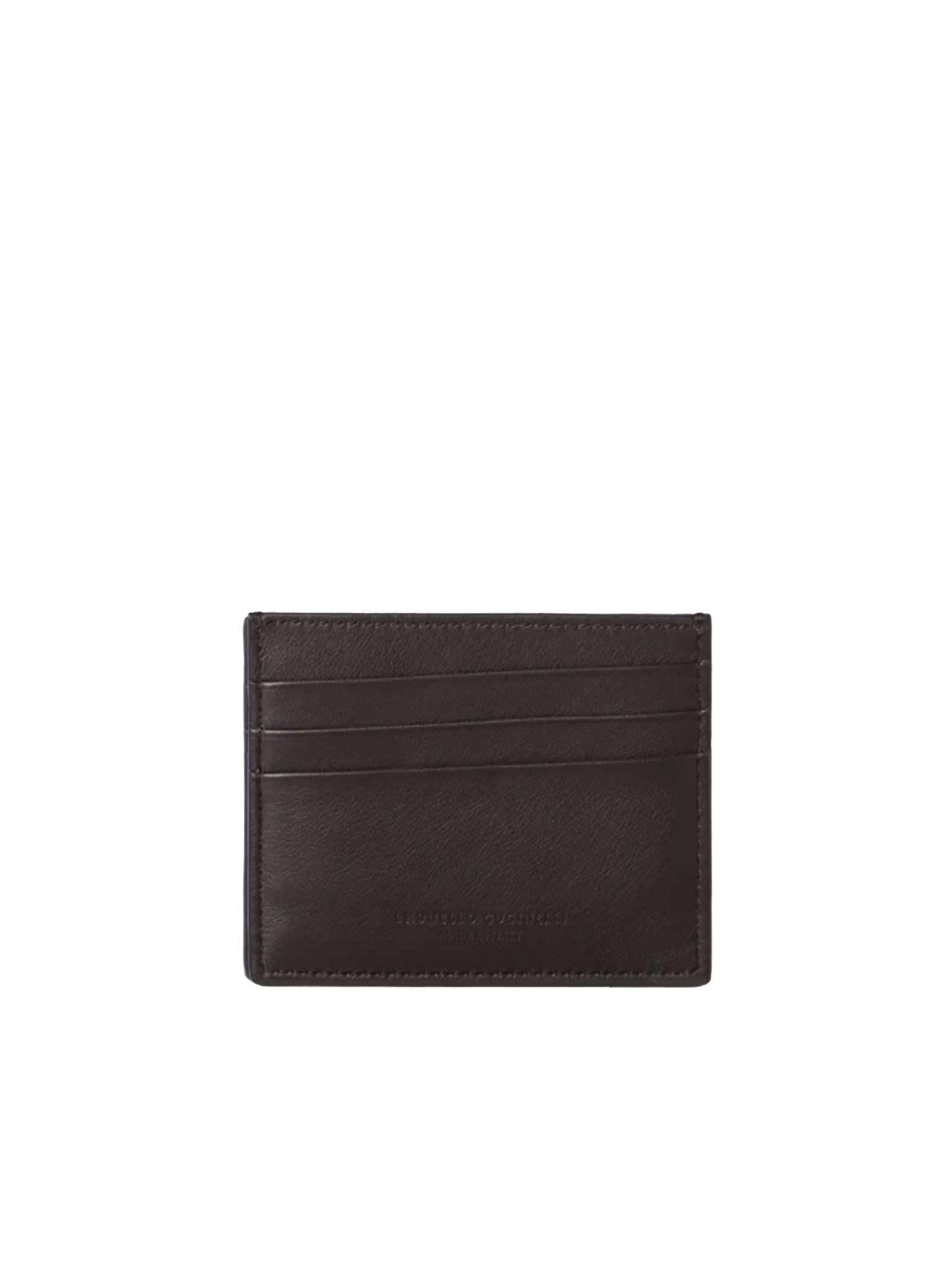 Portacarte in pelle MWZNBU434 C8034 BRUNELLO CUCINELLI 