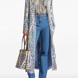 Cappotto lungo Paisley