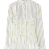 Camicia in seta D472K363QWH A4704 ERMANNO SCERVINO 