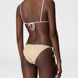 Bikini triangolo lamé
