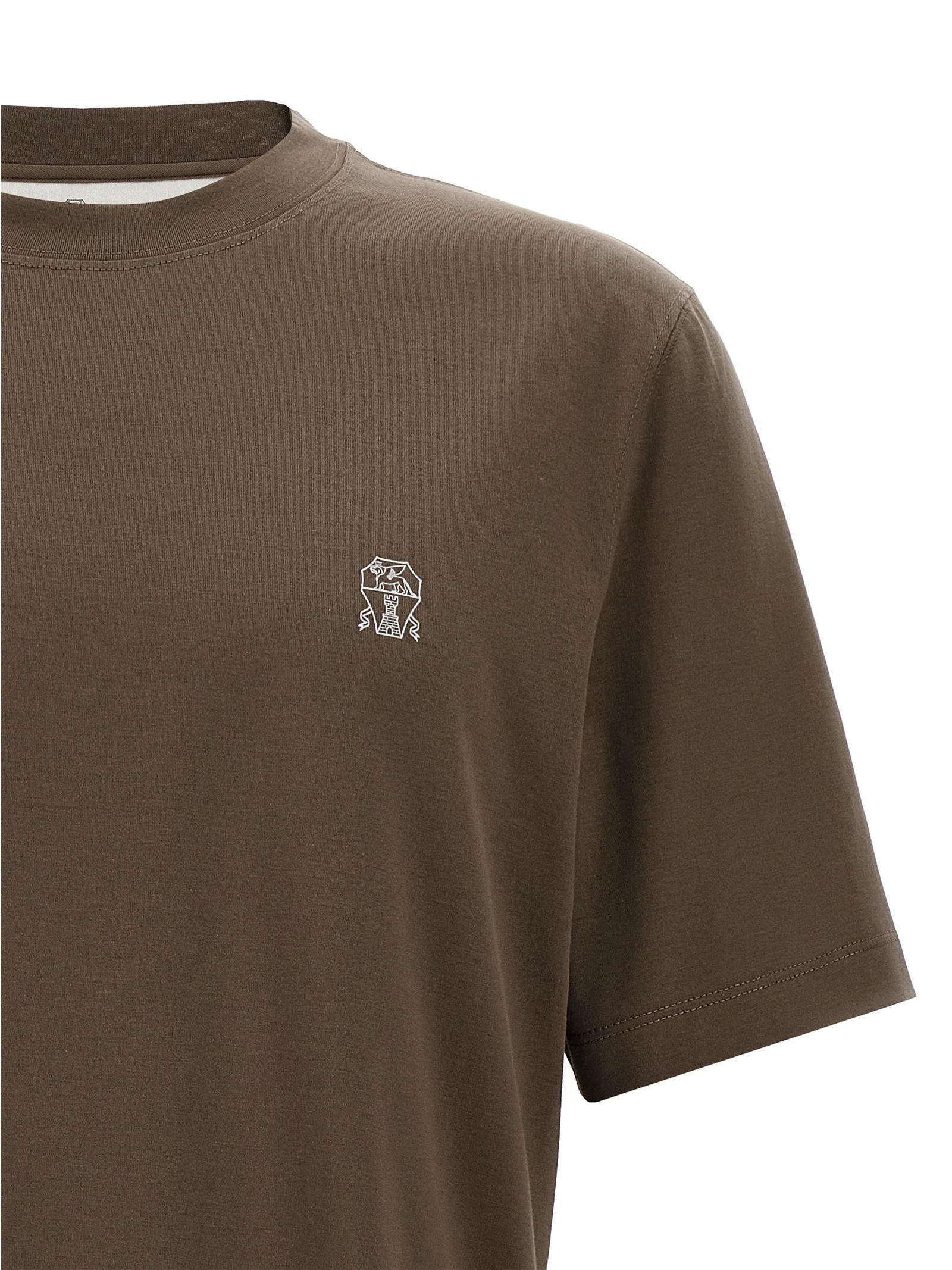 T-shirt cotone M0B138440 CGF66 BRUNELLO CUCINELLI 