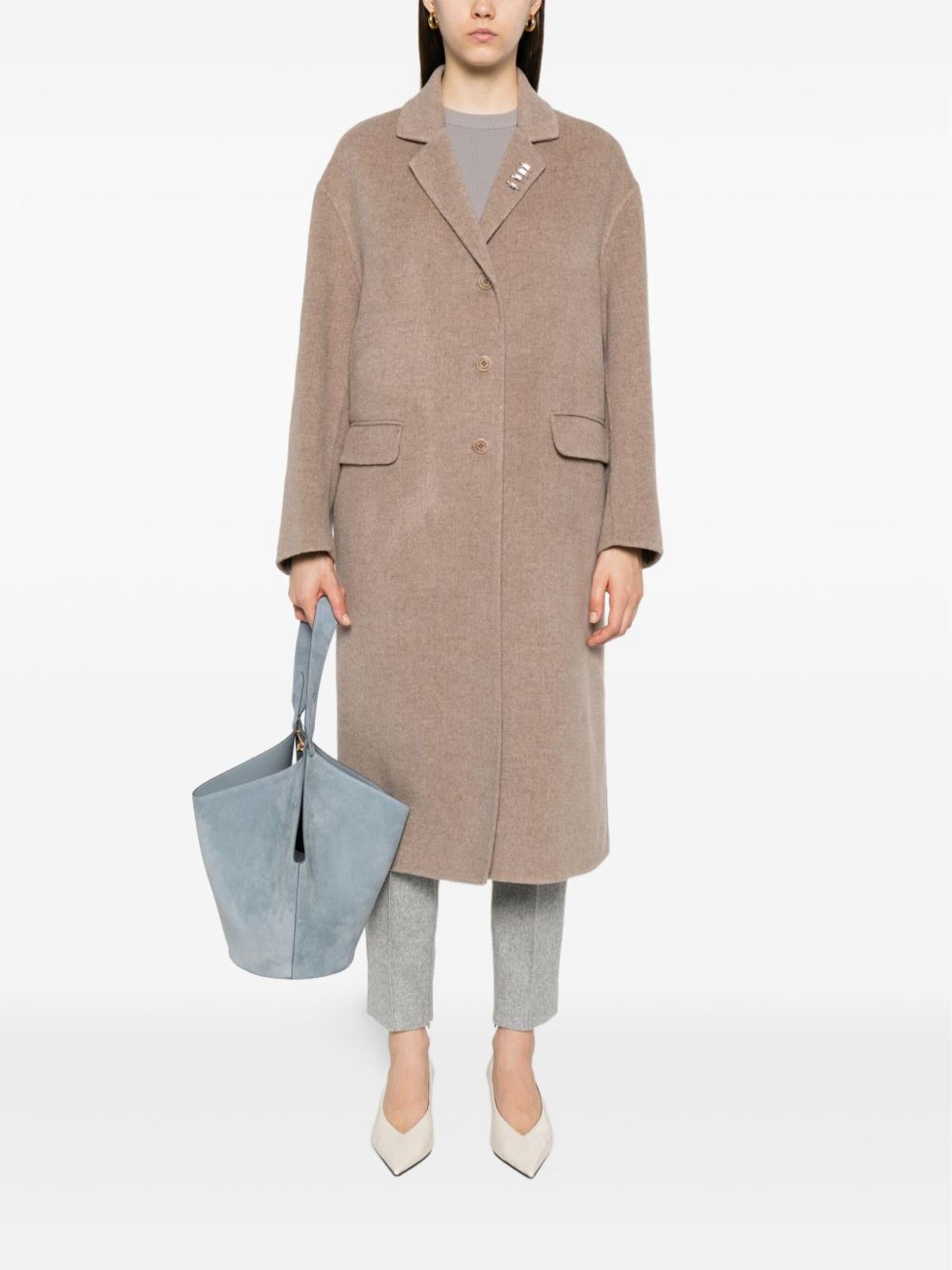 Cappotto lungo misto lana D476D301CBNHO M4703 ERMANNO SCERVINO 